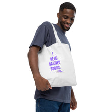 I READ BANNED BOOKS TOTE BAG